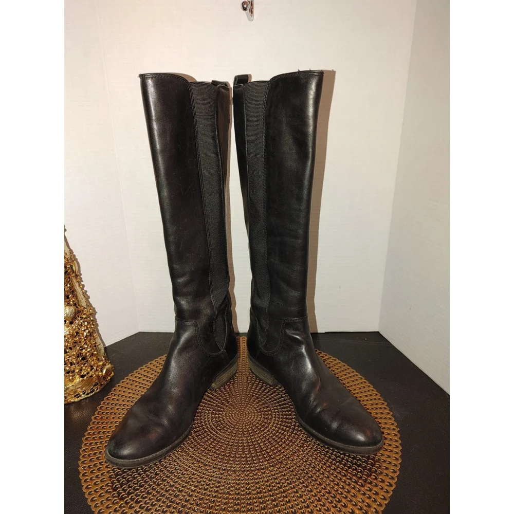 Sam Edelman Paradox Leather Boots Size 9